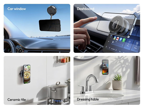 Smart Magnetic Car Phone Mount