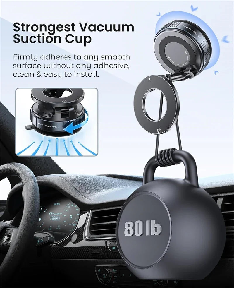 Smart Magnetic Car Phone Mount